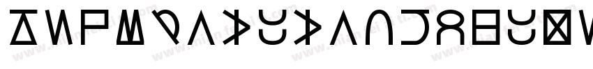 Masonic Cipher & Symbols字体转换